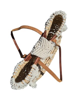 Tas-strand tas-Beach bag-Riet-Macrame-Handmade-Ibiza style-Bohemian style-Uniek design 1