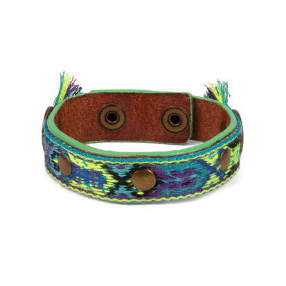 DWAM- Armband-Leer-Bohemian-Boho style-Ibiza style-Gipsy style-Boho Juan