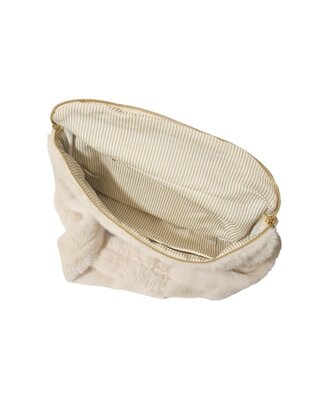 Crossbody-Fannypack-Buideltas-Zacht-Fluffy-Creme-34cmx23cmx4cm