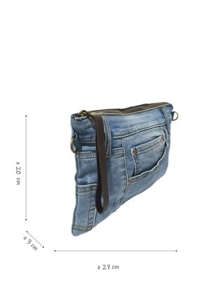 Made in Italy-Tas-Clutch-Schoudertas-Crossbody-Handtas-Denim-Recyclede denim-Jeans-3