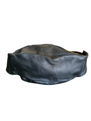 Festival-Heup tasje-Crossbody tasje- Cross over-echt leer-Steen-Bohemian style-Boho style-20cmx12cmx9cm-3