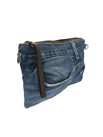 Made in Italy-Tas-Clutch-Schoudertas-Crossbody-Handtas-Denim-Recyclede denim-Jeans-2