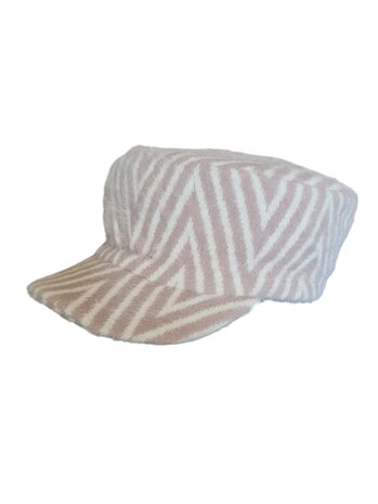 Muts-Pet-Army model-Vintage/Retro look-Soft touch-Fluffy-Gevoerd-Taupe