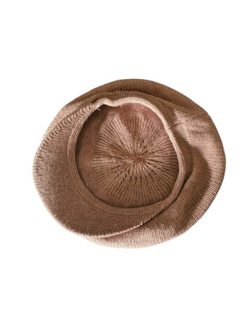 Eline Ren L'Atelier- Fijn gebeid-Soepel-Bakerboy-Model-Zacht-Warm-Muts-Buin