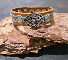 Armband-Leder-Studs-Bohemian-style-Waitz-Design-20mm-4