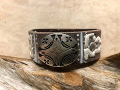 Armband-Leder-Studs-Bohemian-style-Waitz-Design-25mm-5