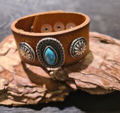 Armband-Leder-Studs-Bohemian-style-Waitz-Design-35mm-9
