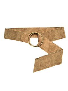 Suède Riem Taupe