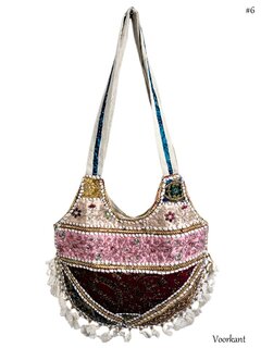 HS Fashion-Schoudertas-strandtas-India-Patchwork-geborduurd-6