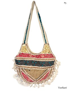 HS Fashion-Schoudertas-strandtas-India-Patchwork-geborduurd-5