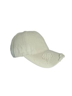 Jeans cap -Baseball Cap-Denim-Vintage-100% katoen-verstelbare schuifsluiting-Jeans Beige-Unisex-50cm>61cm